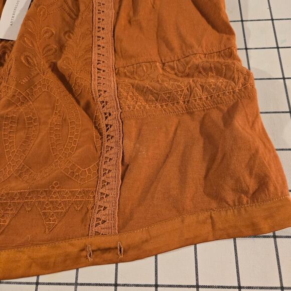 Anthropologie TINY Shirt Womens XL Tank Cami Halter Burnt Oramge NWT-pls‎ read - Picture 4 of 9